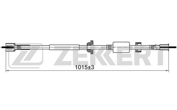 Zekkert BZ-1089 Трос спідометра BZ1089: Купити в Україні - Добра ціна на EXIST.UA!