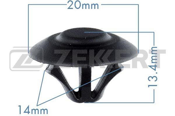 Zekkert BE-2360 Затиск, молдинг / захисна накладка BE2360: Купити в Україні - Добра ціна на EXIST.UA!