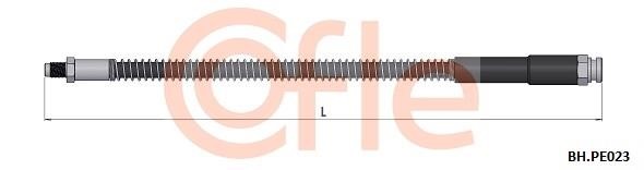 Cofle 92.BH.PE023 Гальмівний шланг 92BHPE023: Купити в Україні - Добра ціна на EXIST.UA!