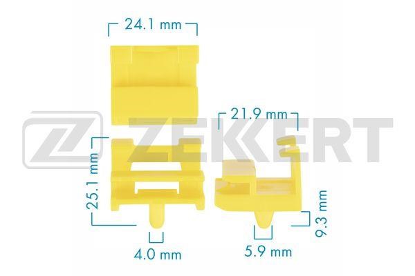 Zekkert BE-3595 Затиск, молдинг / захисна накладка BE3595: Купити в Україні - Добра ціна на EXIST.UA!