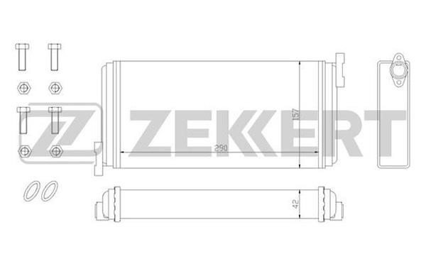 Zekkert MK-5000 Радиатор отоп. MK5000: Купити в Україні - Добра ціна на EXIST.UA!