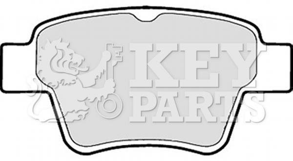 Key parts KBP1920 Гальмівні колодки, комплект KBP1920: Купити в Україні - Добра ціна на EXIST.UA!