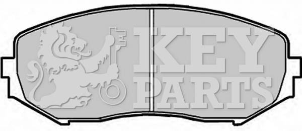 Key parts KBP1957 Гальмівні колодки, комплект KBP1957: Купити в Україні - Добра ціна на EXIST.UA!