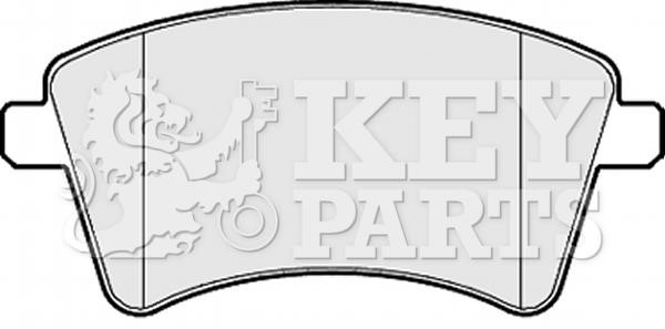 Key parts KBP2152 Гальмівні колодки, комплект KBP2152: Купити в Україні - Добра ціна на EXIST.UA!