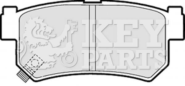 Key parts KBP1790 Гальмівні колодки, комплект KBP1790: Купити в Україні - Добра ціна на EXIST.UA!