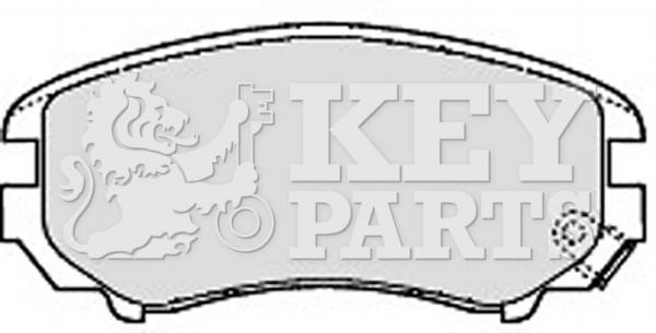 Key parts KBP1884 Гальмівні колодки, комплект KBP1884: Купити в Україні - Добра ціна на EXIST.UA!