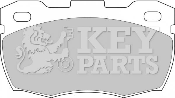 Key parts KBP1571 Гальмівні колодки, комплект KBP1571: Купити в Україні - Добра ціна на EXIST.UA!