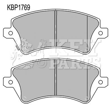 Key parts KBP1769 Гальмівні колодки, комплект KBP1769: Купити в Україні - Добра ціна на EXIST.UA!