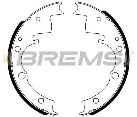 Bremsi GF0165 10/10 Колодки гальмівні барабанні, комплект GF01651010: Купити в Україні - Добра ціна на EXIST.UA!