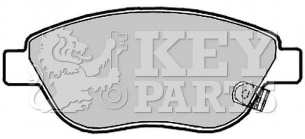 Key parts KBP2028 Гальмівні колодки, комплект KBP2028: Купити в Україні - Добра ціна на EXIST.UA!