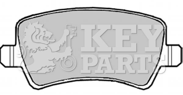 Key parts KBP1982 Гальмівні колодки, комплект KBP1982: Купити в Україні - Добра ціна на EXIST.UA!