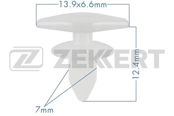 Zekkert BE-1216 Затиск, молдинг / захисна накладка BE1216: Купити в Україні - Добра ціна на EXIST.UA!