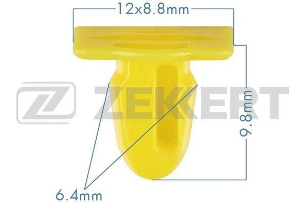 Zekkert BE-1244 Затиск, молдинг / захисна накладка BE1244: Купити в Україні - Добра ціна на EXIST.UA!