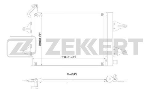Zekkert MK-3114 Конденсатор MK3114: Купити в Україні - Добра ціна на EXIST.UA!