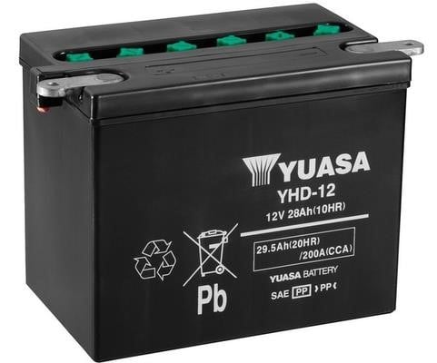 Yuasa YHD12 Акумулятор YHD12: Приваблива ціна - Купити в Україні на EXIST.UA!