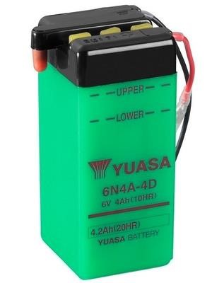 Yuasa 6N4A4D Акумулятор 6N4A4D: Приваблива ціна - Купити в Україні на EXIST.UA!