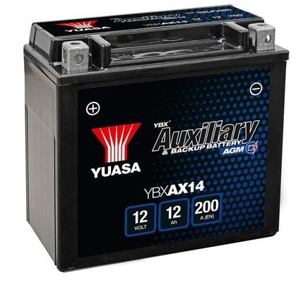 Yuasa YBXAX14 Стартерний акумулятор YBXAX14: Приваблива ціна - Купити в Україні на EXIST.UA!