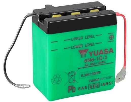Yuasa 6N61D2 Акумулятор 6N61D2: Приваблива ціна - Купити в Україні на EXIST.UA!