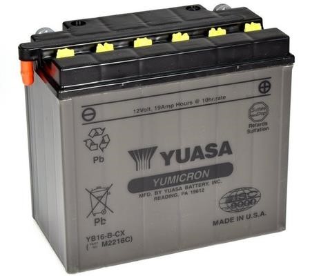 Yuasa YB16BCX Акумулятор YB16BCX: Купити в Україні - Добра ціна на EXIST.UA!