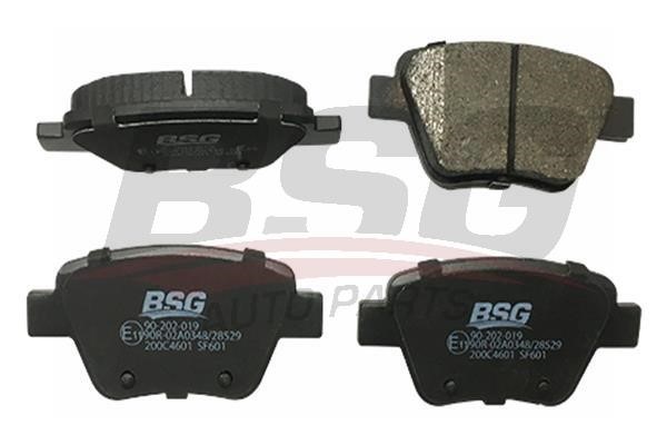 BSG 90-202-019 Гальмівні колодки, комплект 90202019: Купити в Україні - Добра ціна на EXIST.UA!