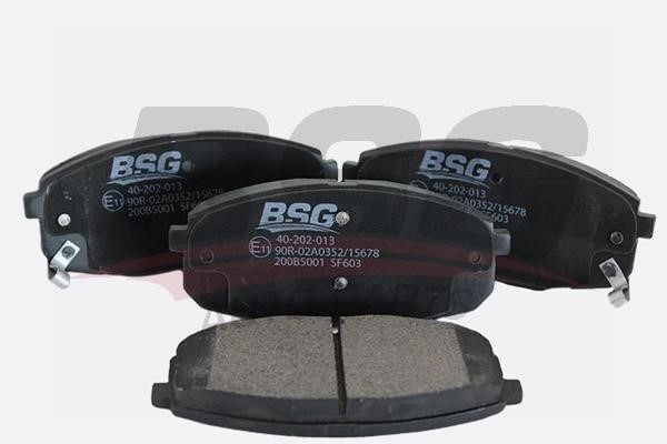BSG 40-202-013 Гальмівні колодки, комплект 40202013: Купити в Україні - Добра ціна на EXIST.UA!