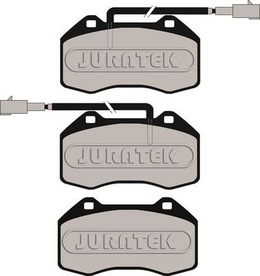 Juratek JCP4040 Гальмівні колодки, комплект JCP4040: Приваблива ціна - Купити в Україні на EXIST.UA!