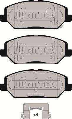 Juratek JCP8270 Гальмівні колодки, комплект JCP8270: Купити в Україні - Добра ціна на EXIST.UA!