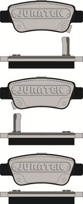 Juratek JCP169 Гальмівні колодки, комплект JCP169: Купити в Україні - Добра ціна на EXIST.UA!