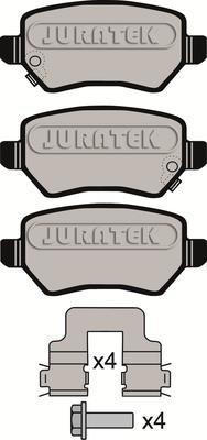 Juratek JCP8082 Гальмівні колодки, комплект JCP8082: Купити в Україні - Добра ціна на EXIST.UA!