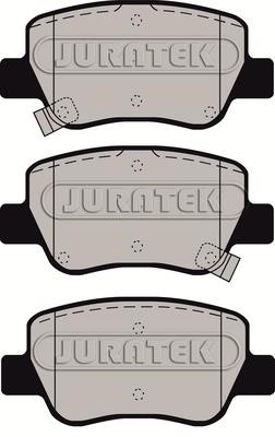 Juratek JCP4411 Гальмівні колодки, комплект JCP4411: Купити в Україні - Добра ціна на EXIST.UA!