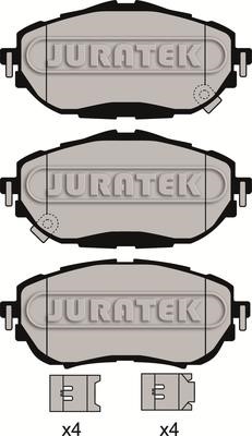Juratek JCP8169 Гальмівні колодки, комплект JCP8169: Купити в Україні - Добра ціна на EXIST.UA!