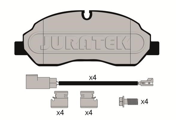 Juratek JCP8061 Гальмівні колодки, комплект JCP8061: Купити в Україні - Добра ціна на EXIST.UA!