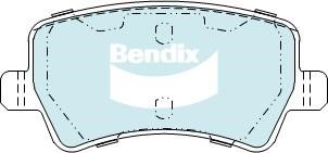 Bendix USA DB2234 HD Гальмівні колодки, комплект DB2234HD: Купити в Україні - Добра ціна на EXIST.UA!