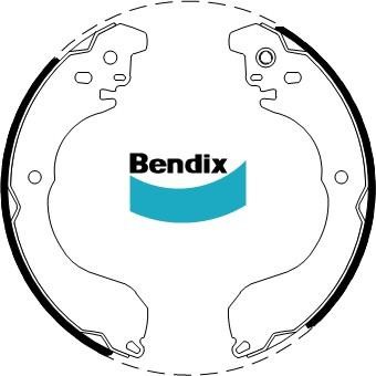 Bendix USA BS5116 Колодки гальмівні барабанні, комплект BS5116: Купити в Україні - Добра ціна на EXIST.UA!