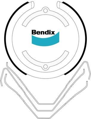 Bendix USA BS3217 Колодки гальмівні стояночного гальма BS3217: Купити в Україні - Добра ціна на EXIST.UA!