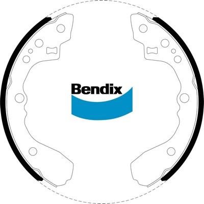Bendix USA BS1409 Колодки гальмівні барабанні, комплект BS1409: Купити в Україні - Добра ціна на EXIST.UA!
