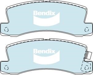 Bendix USA DB422 HD Гальмівні колодки, комплект DB422HD: Приваблива ціна - Купити в Україні на EXIST.UA!