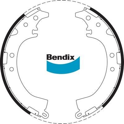Bendix USA BS1747 Колодки гальмівні барабанні, комплект BS1747: Купити в Україні - Добра ціна на EXIST.UA!
