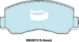 Bendix USA DB297 -4WD Гальмівні колодки, комплект DB2974WD: Приваблива ціна - Купити в Україні на EXIST.UA!