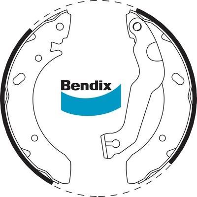 Bendix USA BS1702 Колодки гальмівні барабанні, комплект BS1702: Купити в Україні - Добра ціна на EXIST.UA!