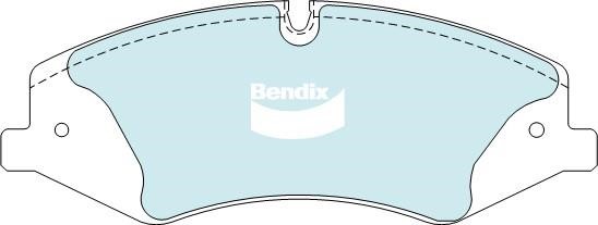 Bendix USA DB2203 HD Гальмівні колодки, комплект DB2203HD: Приваблива ціна - Купити в Україні на EXIST.UA!