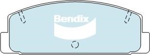 Bendix USA DB417 GCT Гальмівні колодки, комплект DB417GCT: Купити в Україні - Добра ціна на EXIST.UA!