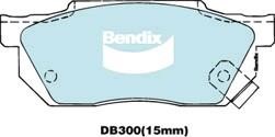 Bendix USA DB300 GCT Гальмівні колодки, комплект DB300GCT: Купити в Україні - Добра ціна на EXIST.UA!