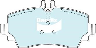 Bendix USA DB2021 HD Гальмівні колодки, комплект DB2021HD: Купити в Україні - Добра ціна на EXIST.UA!