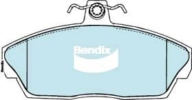 Bendix USA DB1360 -4WD Гальмівні колодки, комплект DB13604WD: Купити в Україні - Добра ціна на EXIST.UA!