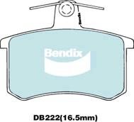 Bendix USA DB222 GCT Гальмівні колодки, комплект DB222GCT: Купити в Україні - Добра ціна на EXIST.UA!