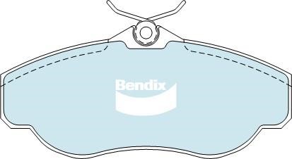 Bendix USA DB1336 HD Гальмівні колодки, комплект DB1336HD: Купити в Україні - Добра ціна на EXIST.UA!