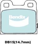 Bendix USA DB15 GCT Гальмівні колодки, комплект DB15GCT: Купити в Україні - Добра ціна на EXIST.UA!