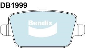Bendix USA DB1999 GCT Гальмівні колодки, комплект DB1999GCT: Купити в Україні - Добра ціна на EXIST.UA!