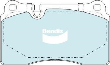Bendix USA DB2228 EURO+ Гальмівні колодки, комплект DB2228EURO: Купити в Україні - Добра ціна на EXIST.UA!